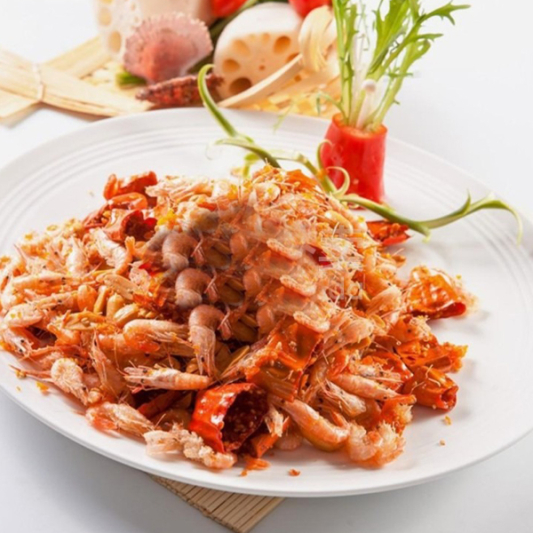 Dry Fried River Shrimp 千炸小河虾