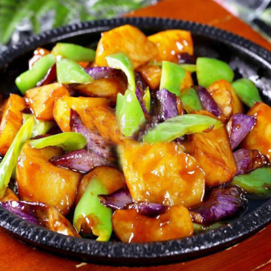 Stir-Fried Garden Vegetables 地三鲜