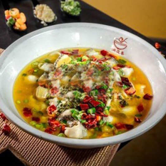 Boiled Fish with Green Pepper 青花椒水煮鱼