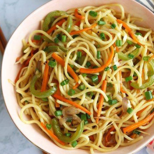 Vegetarian Hakka Noodles
