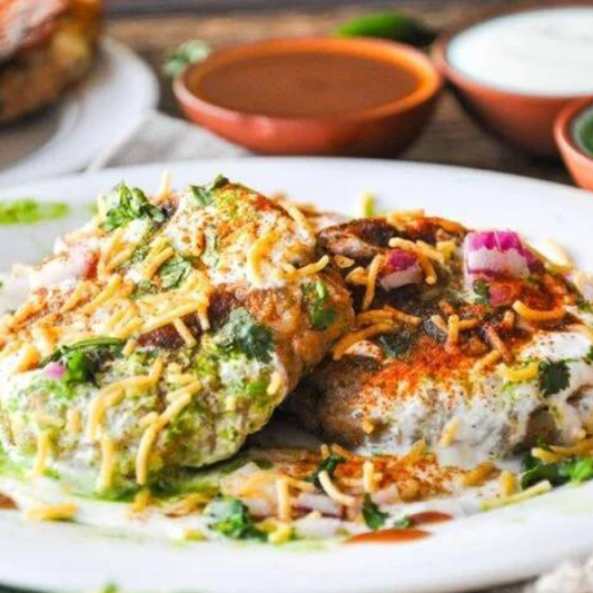 Aloo Tikki Chaat