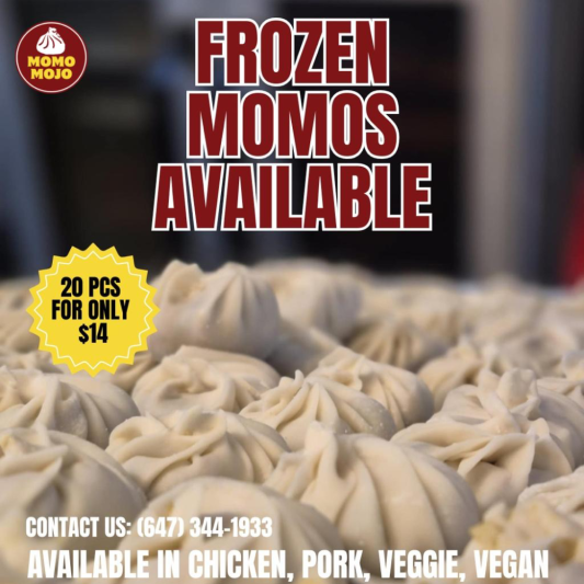 Frozen Vegetable Momos (20 pcs)