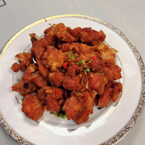55. Deep-Fried Spicy Salted Spareribs 