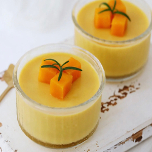 48. Chilled Mango Pudding