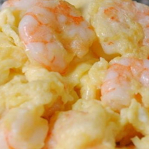 14. Prawns with Scrambled Egg