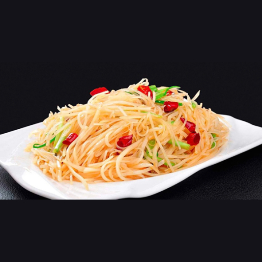 69b. Sour & Spicy Shredded Potatoes