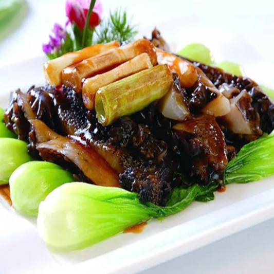28. Sea Cucumber Braised in House Sauce