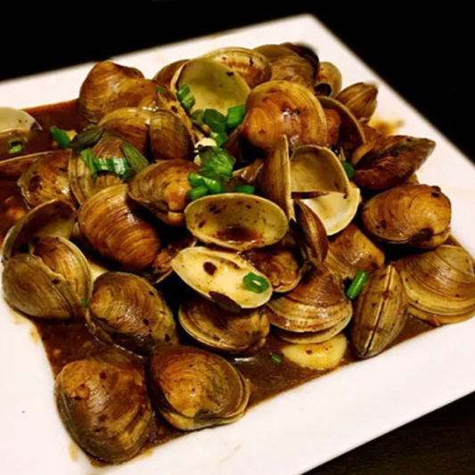 60A. Clams with Black Bean Sauce
