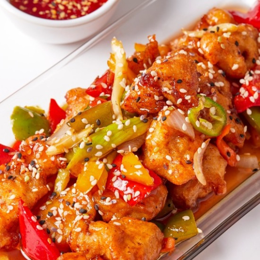 Sesame Chicken 芝麻鸡
