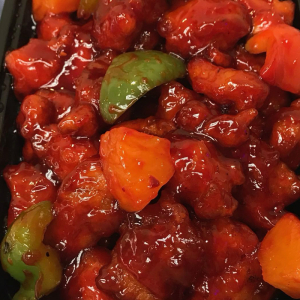 Sweet and Sour Pork with Pineapple