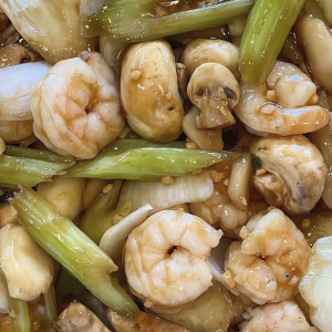 52. Shrimp with Garlic Sauce 大蒜虾 