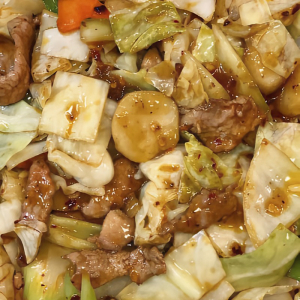 35. Twice Cooked Pork 回锅肉 