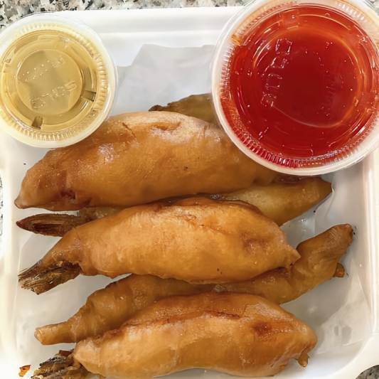 Fried Prawns (6 pcs) 炸虾