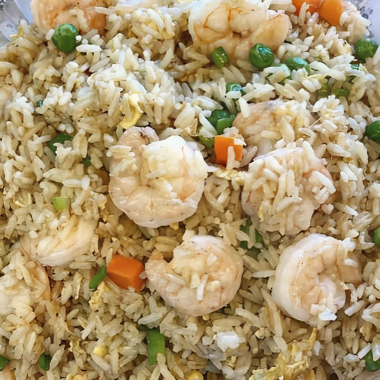 87. Shrimp Fried Rice 虾炒饭 