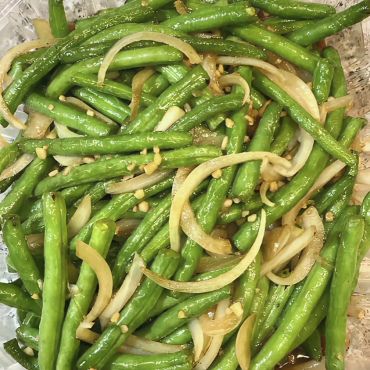 71. Dry Saut&eacute;ed String Beans 干煸四季豆 