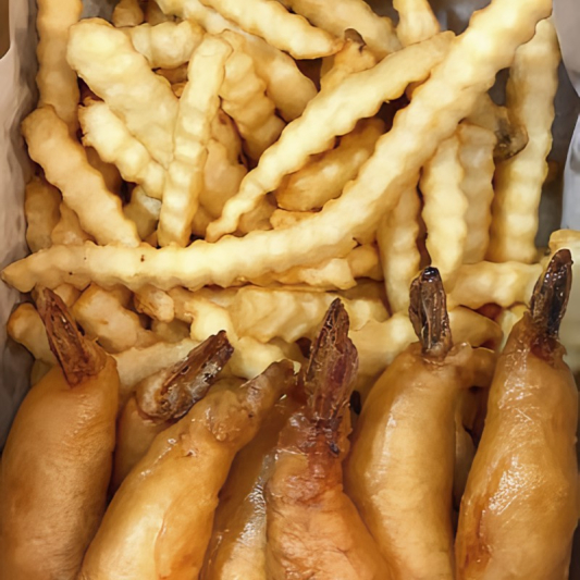 Shrimp & Chips 炸虾薯条 