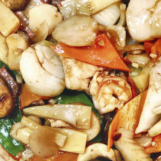 29. Shrimp with Assorted Vegetables Lunch Special 什菜虾 