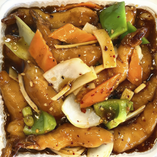 Five Spicy Prawn 五香大虾