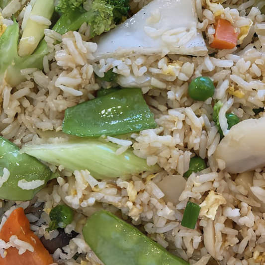 84. Vegetable Fried Rice 菜炒饭