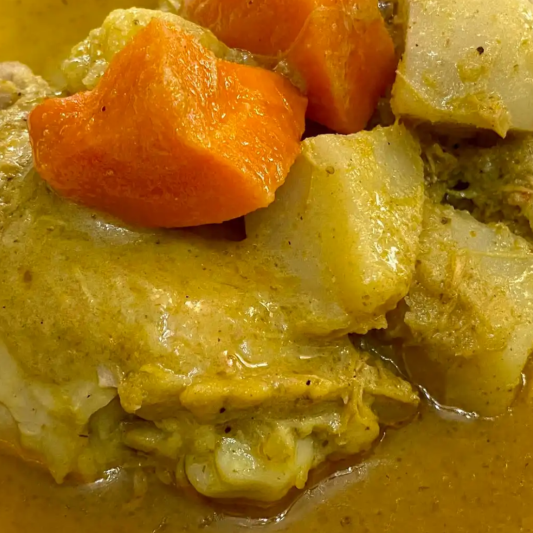 44. Chicken Yellow Curry
