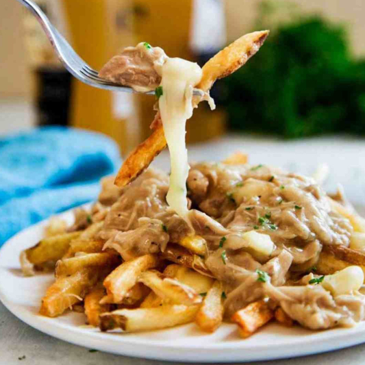 Butter Chicken Poutine 