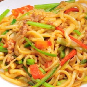 Lamb with Noodles 羊肉炒面