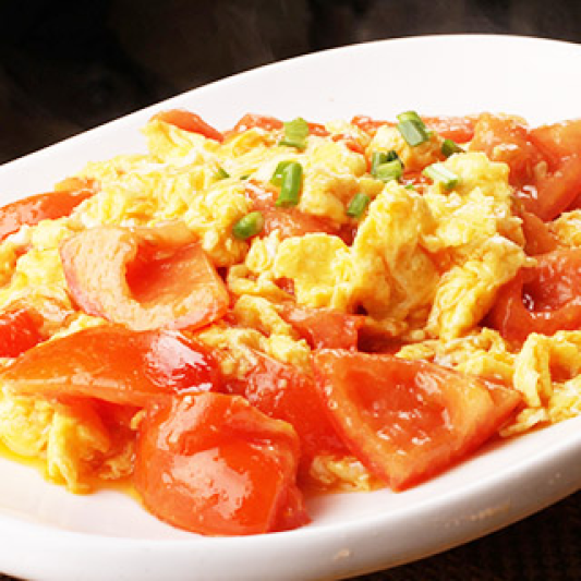 Stir-Fried Tomato and Egg 番茄炒鸡蛋
