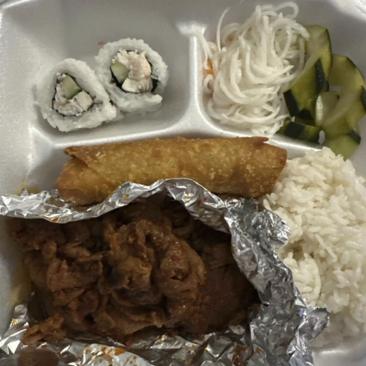 Hot Pork Bento