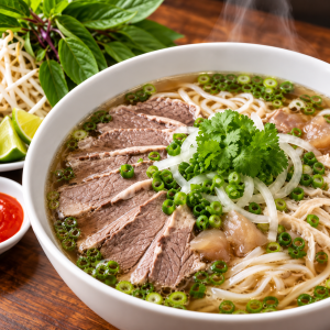 P5. Steak, Brisket, Noodle Soup