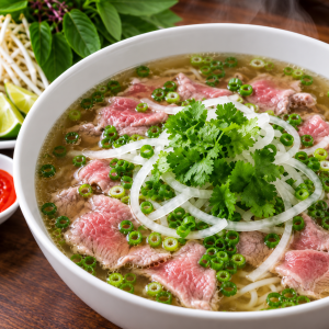 P16. Rare Steak Noodle Soup