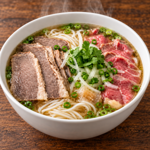 P3. Steak, Brisket, Tendon, Flank, Noodle Soup