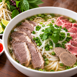 P10. Steak, Brisket, Beef Ball, Noodle Soup