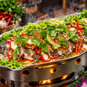 Steamed Lime Fish
