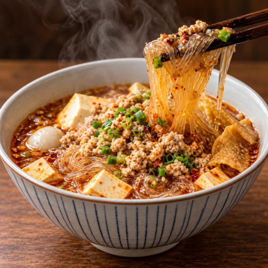 N6. Tom Yum Noodle Soup
