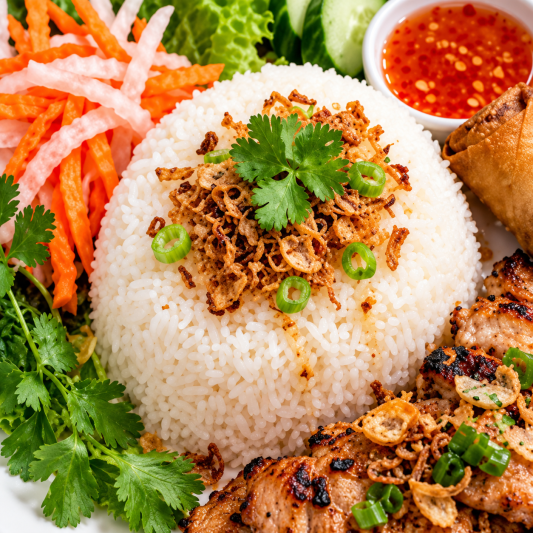 R4. Rice with Grilled Chicken