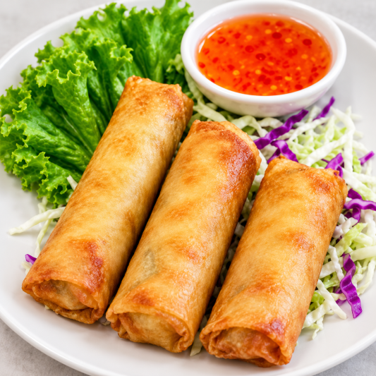 A2. Vegetable Egg Roll (3 pcs)