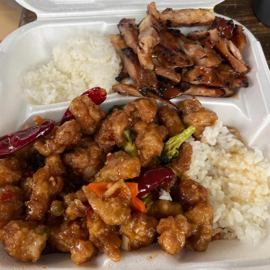 C-5. Teriyaki Chicken & General Tao's Chicken Combo