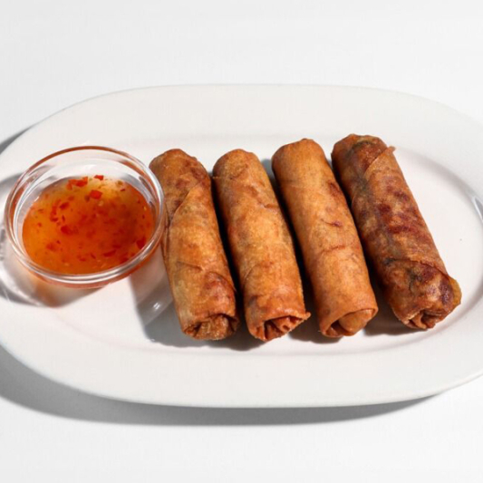 Deep-Fried Veggie Rolls (4 pcs)