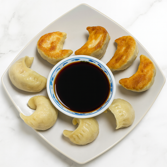 7. Fried Dumpling (10 pcs) 煎饺