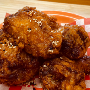 Soy Garlic Korean Fried Chicken Wings