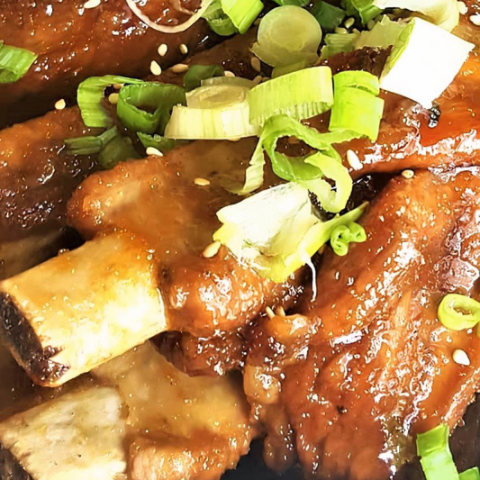 Korean Fried Spicy Pork Rib