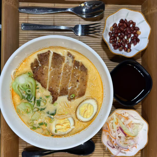 Fried Pork Cutlet Noodles