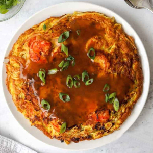 Vegetable Egg Foo Young