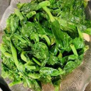Sauteed Green Leaf with Garlic