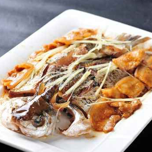 Steamed Salt Fish with Pork