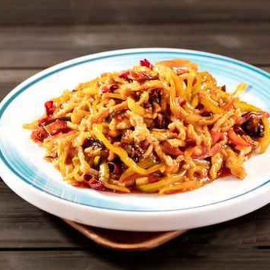 Shredded Pork with Garlic Sauce