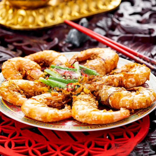 Spicy Salted Jumbo Prawns