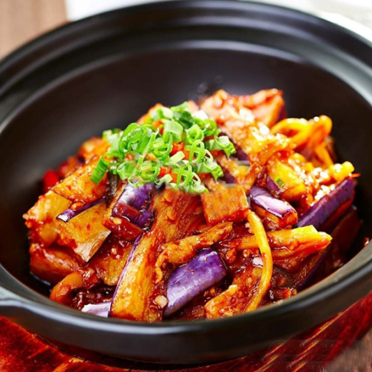 Eggplant with Salt Fish Casserole