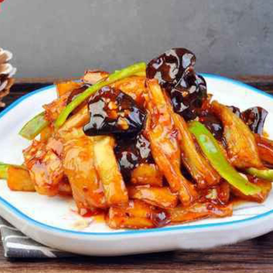 Eggplant with Garlic Sauce