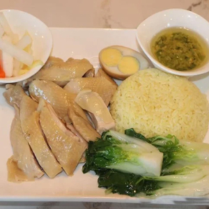 Rice with Hainan Chicken